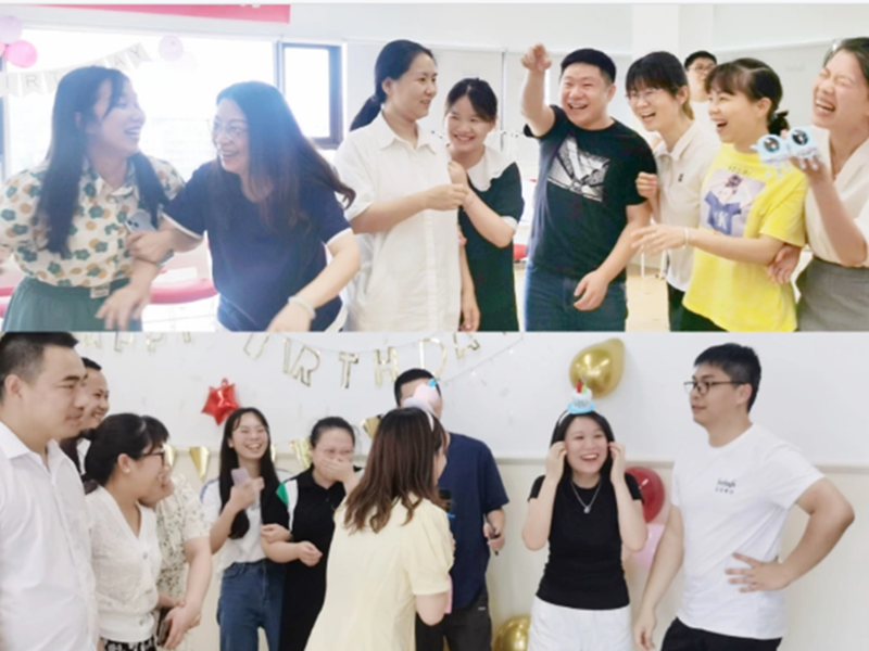 生日会 集团总部二季度生日会